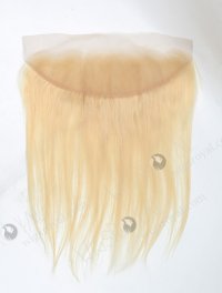 In Stock Malaysian Virgin Hair 14" Straight Color #613 Lace Frontal SKF-036