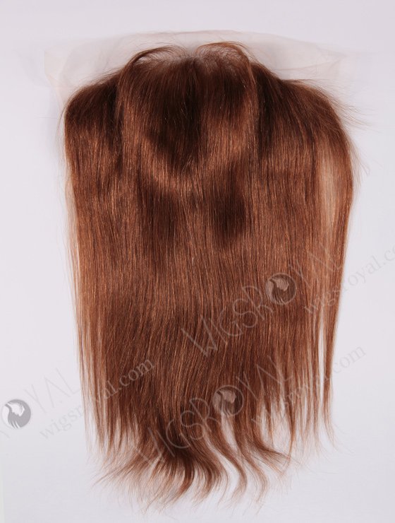 In Stock Malaysian Virgin Hair 14" Straight Color #30 Lace Frontal SKF-032-13438