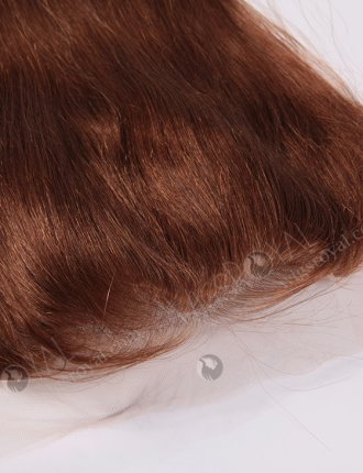 In Stock Malaysian Virgin Hair 14" Straight Color #30 Lace Frontal SKF-032