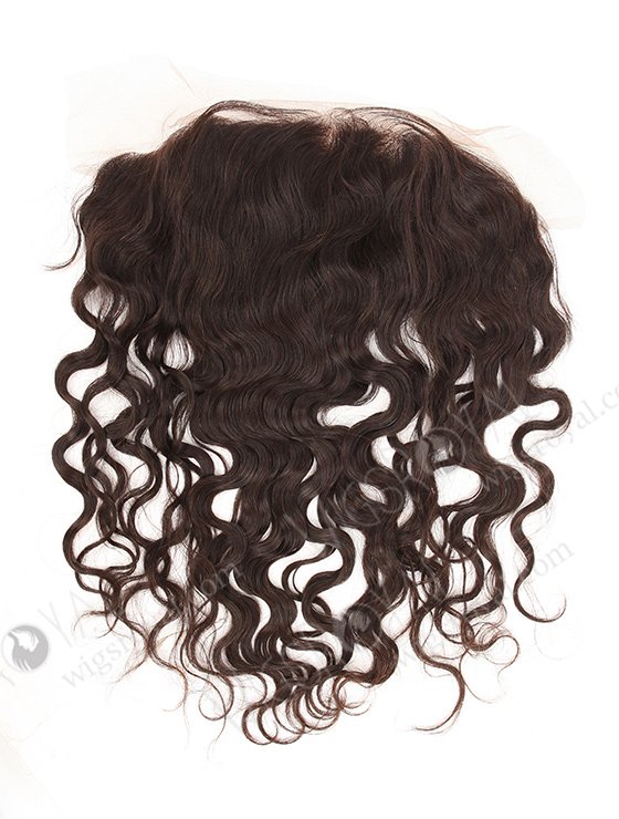 In Stock Indian Virgin Hair 14" Brazilian Curl Natural Color Lace Frontal SKF-095-13535