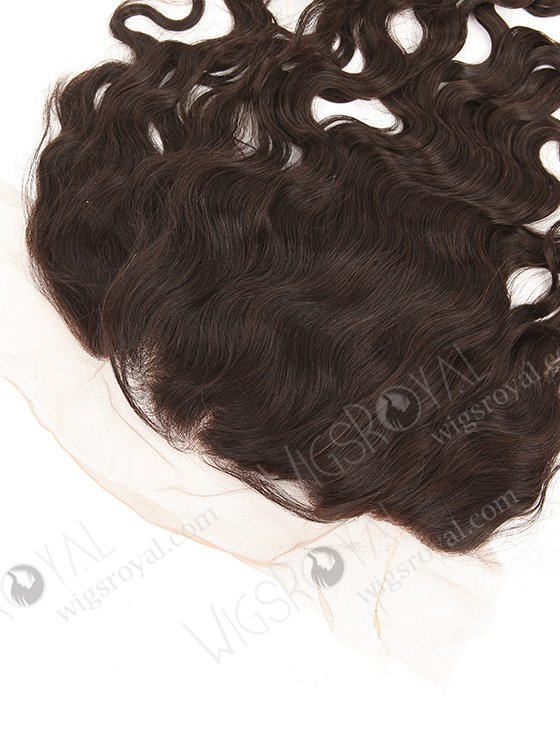 In Stock Indian Virgin Hair 14" Brazilian Curl Natural Color Lace Frontal SKF-095-13539