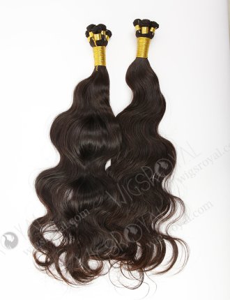 In Stock Brazilian Virgin Hair 22" Natural Wave Natural Color Hand-tied Weft SHW-014