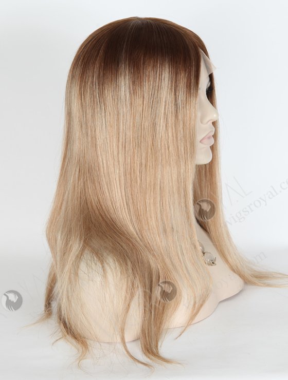 Best 100 Human Hair Ombre Wigs For Women Online | In Stock European Virgin Hair 16" Straight B116 Color Lace Front Silk Top Glueless Wig GLL-08015-13958