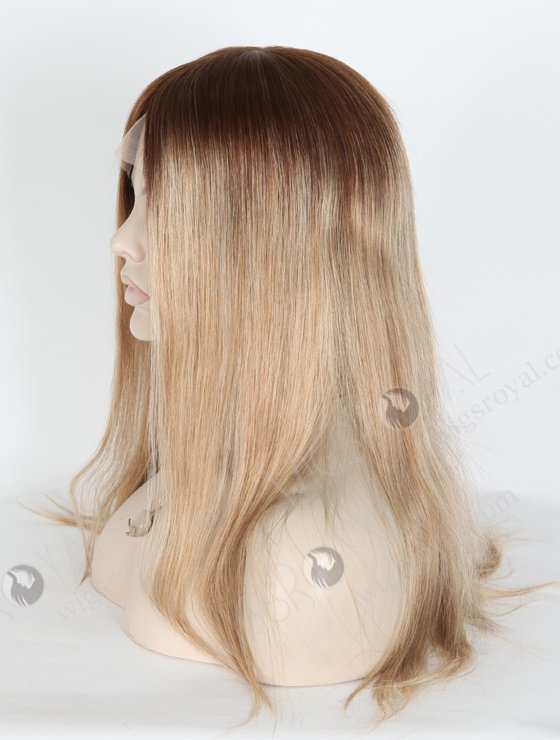 Best 100 Human Hair Ombre Wigs For Women Online | In Stock European Virgin Hair 16" Straight B116 Color Lace Front Silk Top Glueless Wig GLL-08015-13956
