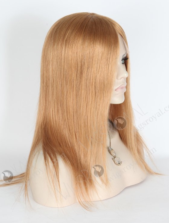 Best Human Hair Wigs Websites 14 Inch Cute Brown Wig | In Stock European Virgin Hair 14" Straight 10#/18# Evenly Blended Lace Front Silk Top Glueless Wig GLL-08020-13930