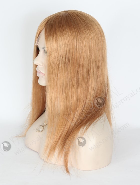 Best Human Hair Wigs Websites 14 Inch Cute Brown Wig | In Stock European Virgin Hair 14" Straight 10#/18# Evenly Blended Lace Front Silk Top Glueless Wig GLL-08020-13929