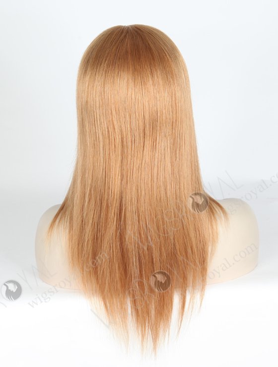 Best Human Hair Wigs Websites 14 Inch Cute Brown Wig | In Stock European Virgin Hair 14" Straight 10#/18# Evenly Blended Lace Front Silk Top Glueless Wig GLL-08020-13931