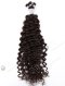 In Stock Brazilian Virgin Hair 22" Curly 15mm Natural Color Hand-tied Weft SHW-026