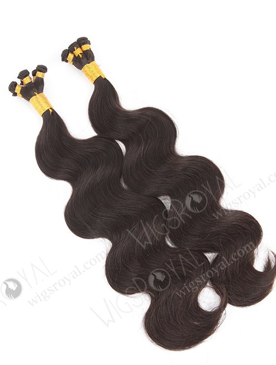 In Stock Brazilian Virgin Hair 20" Body Wave Natural Color Hand-tied Weft SHW-028-13835
