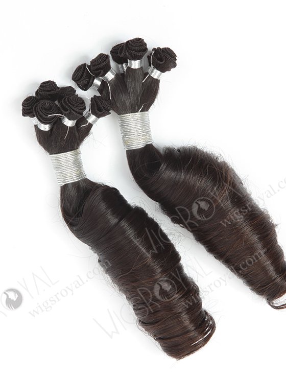 In Stock Brazilian Virgin Hair 22" Loose Spiral Curl Natural Color Hand-tied Weft SHW-007-13906
