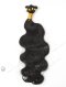 In Stock Indian Remy Hair 18" Body Wave 1# Color Hand-tied Weft SHW-008