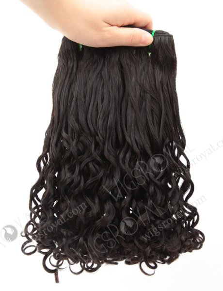 New Arrival Double Drawn 14'' 7A Peruvian Virgin Natural Color Hair Wefts WR-MW-165