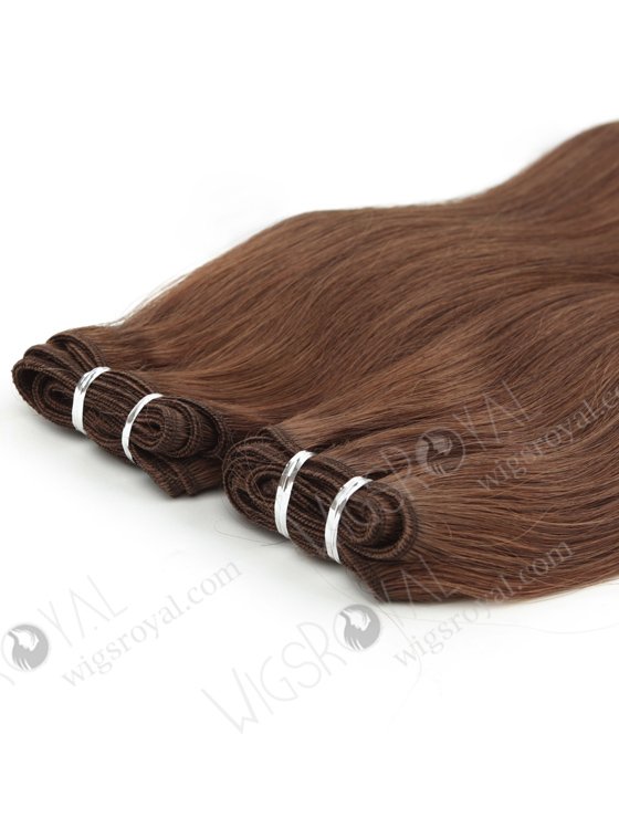 Long Straight Brown Hair Weaves No Shedding Long-Lasting WR-MW-185-14022