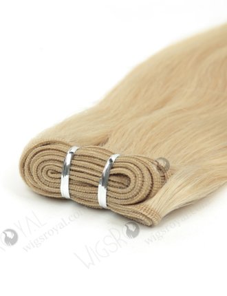 Top Quality Hair Weft Extension Light Blonde European Virgin Hair WR-MW-172