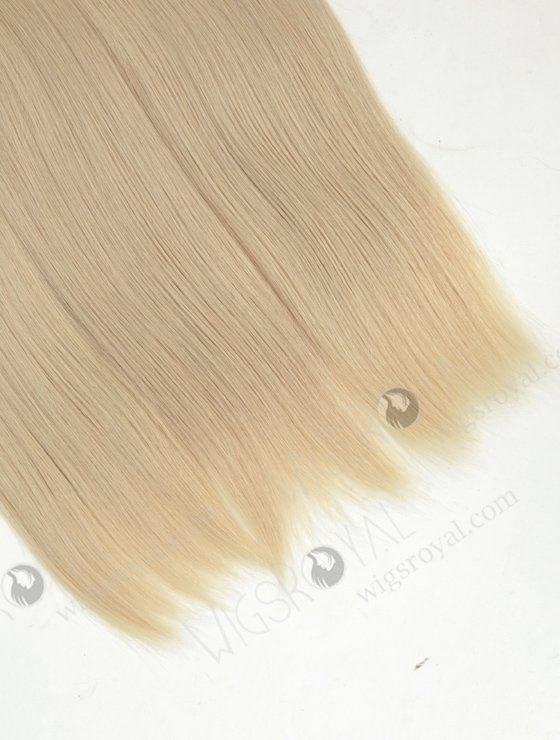 Best Quality Platinum Blonde Hair Weft 14 Inches WR-MW-177-14081