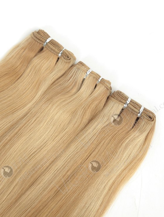 High Quality European Remy Human Hair Weft 14" Blonde Color WR-MW-180-14057