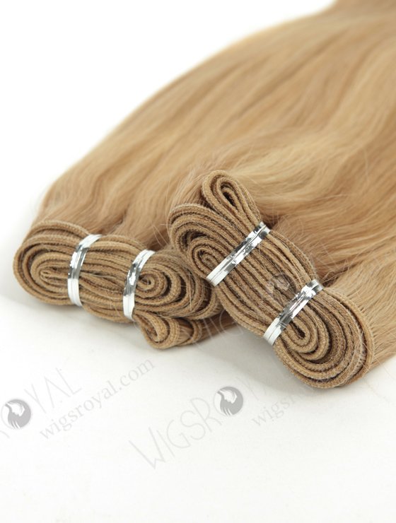 High Quality European Remy Human Hair Weft 14" Blonde Color WR-MW-180-14063