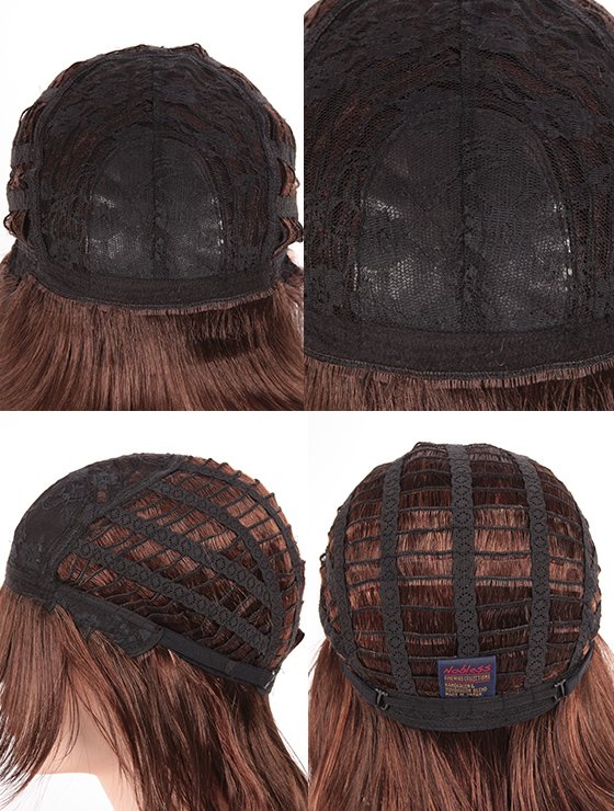 In Stock Normal Synthetic Wig Medium Curly LILY-1B#-14316