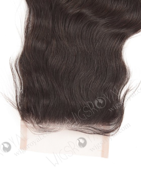 In Stock Brazilian Virgin Hair 16" Natural Wave Natural Color Top Closure STC-11-14246