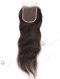 In Stock Indian Remy Hair 14" Straight Natural Color Top Closure STC-31