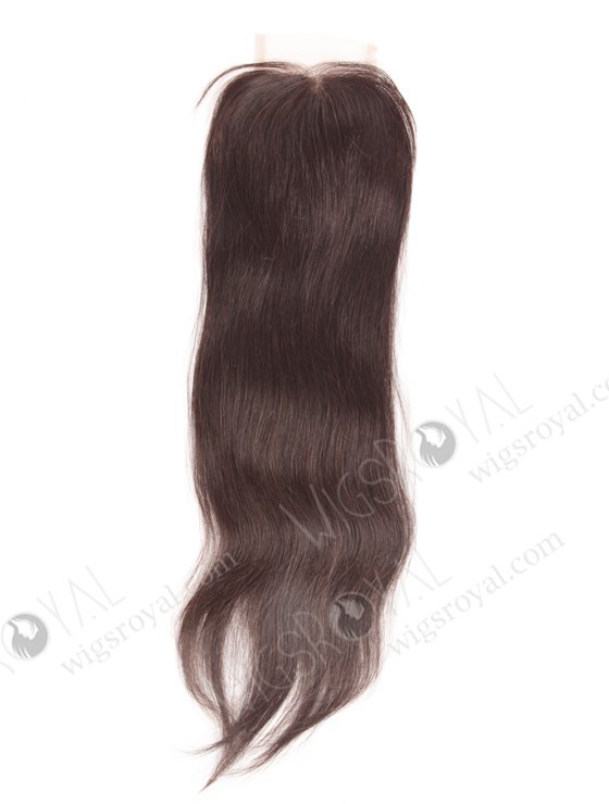 In Stock Indian Remy Hair 18" Straight Natural Color Top Closure STC-24-14228