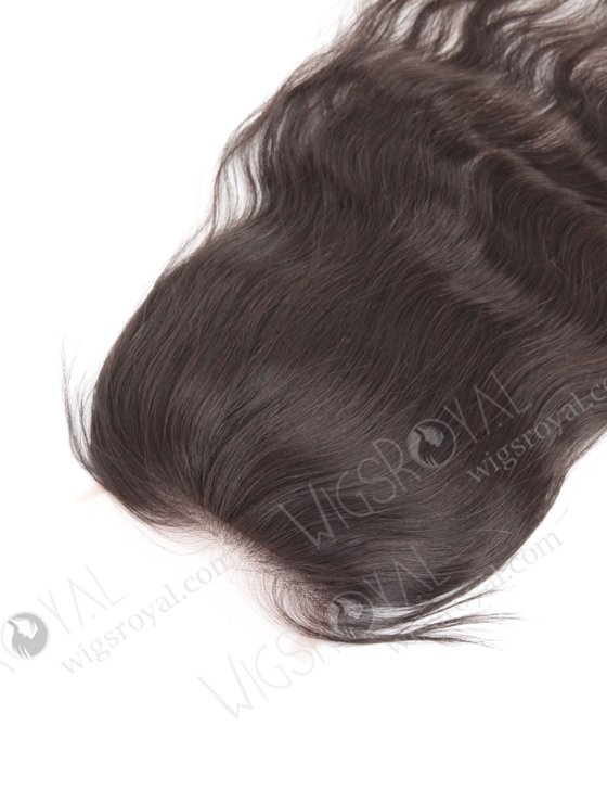 In Stock Indian Virgin Hair 14" Natural Wave Natural Color Silk Top Closure STC-15-14274