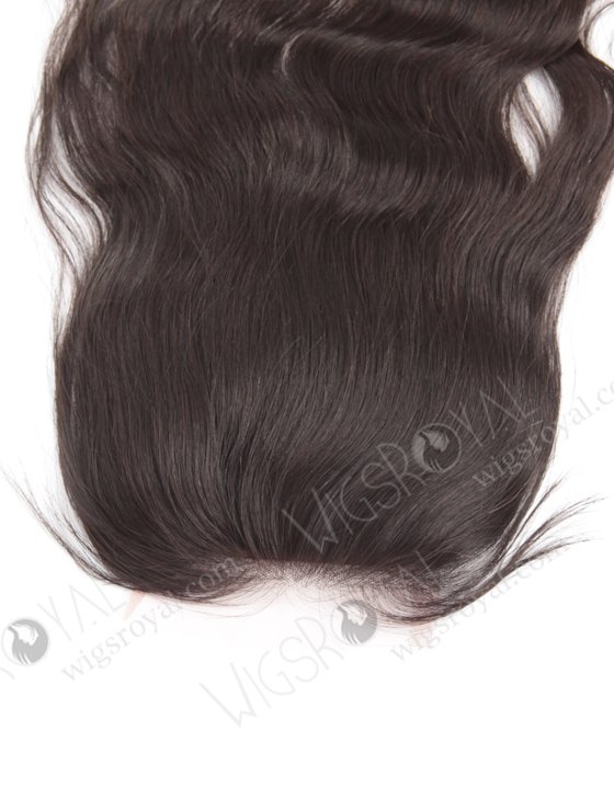 In Stock Indian Virgin Hair 14" Natural Wave Natural Color Silk Top Closure STC-15-14277