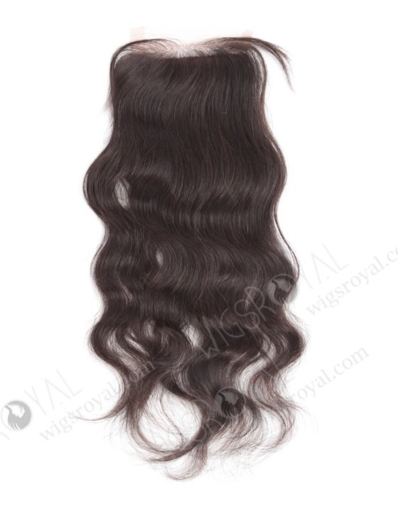In Stock Brazilian Virgin Hair 14" Natural Wave Natural Color Silk Top Closure STC-18-14283