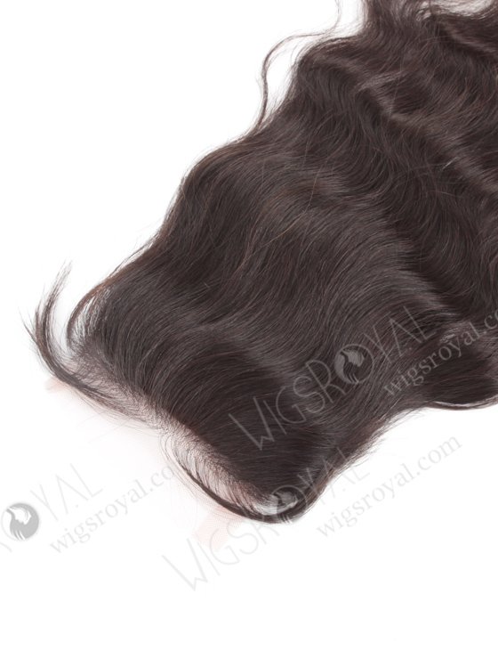 In Stock Brazilian Virgin Hair 14" Natural Wave Natural Color Silk Top Closure STC-18-14284