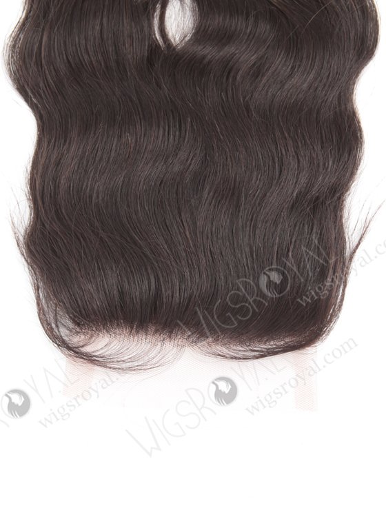 In Stock Indian Remy Hair 16" Natural Wave Natural Color Silk Top Closure STC-13-14265