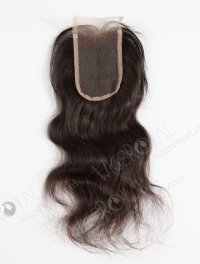 In Stock Malaysian Virgin Hair 12" Natural Straight Natural Color Top Closure STC-29