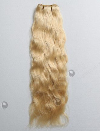 In Stock Malaysian Virgin Hair 18" Natural Wave 613# Color Machine Weft SM-335