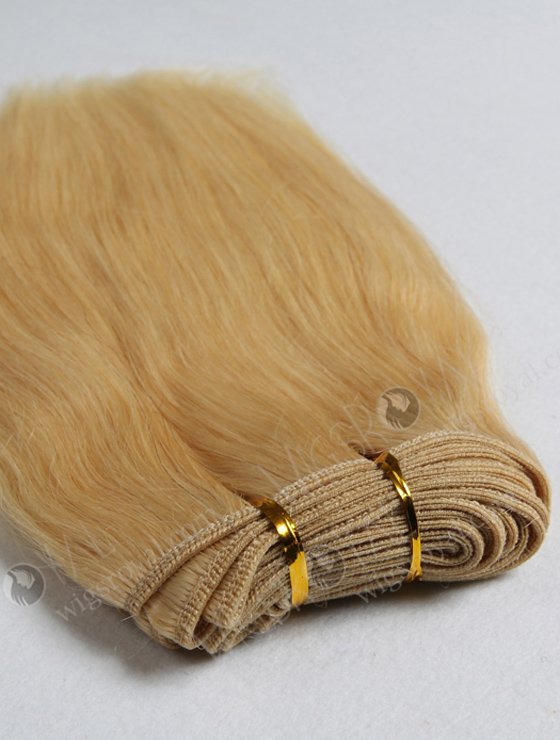 In Stock Malaysian Virgin Hair 10" Straight 613# Color Machine Weft SM-334-14470