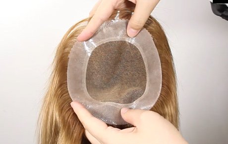 Luxury Lace with Thin Skin Perimeter Hair Toppers for Women's Hair Loss - (JQ-092121)