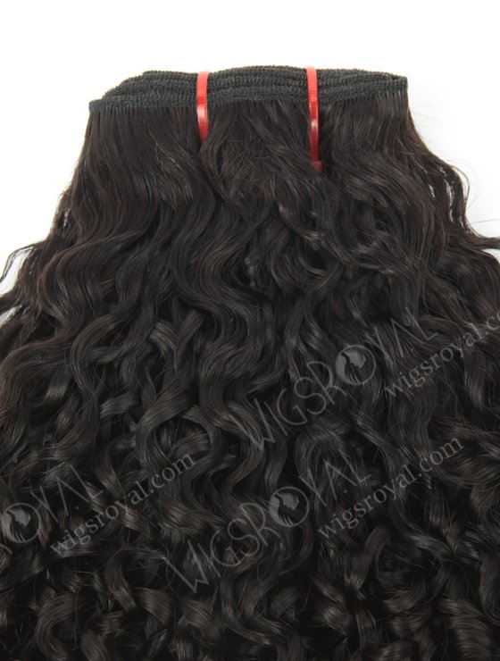 Top Quality 12'' Double Drawn Peruvian Virgin Natural Color Tight Pissy Hair Wefts WR-MW-155-15771