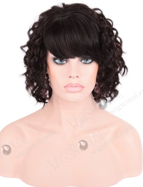 In Stock Normal Synthetic Wig Short Curly BOBBY-1BF33#