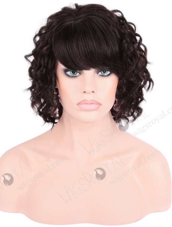 In Stock Normal Synthetic Wig Short Curly BOBBY-1BF33#