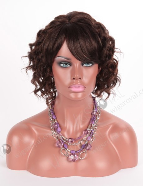 In Stock Normal Synthetic Wig Short Curly BOBBY-4F30#