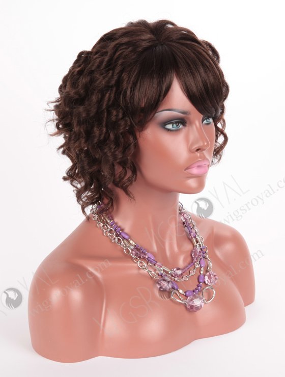 In Stock Normal Synthetic Wig Short Curly BOBBY-4F30#-14963