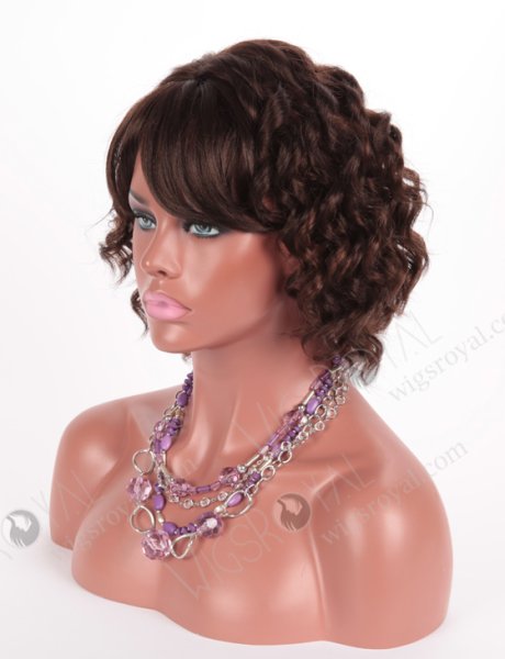 In Stock Normal Synthetic Wig Short Curly BOBBY-4F30#