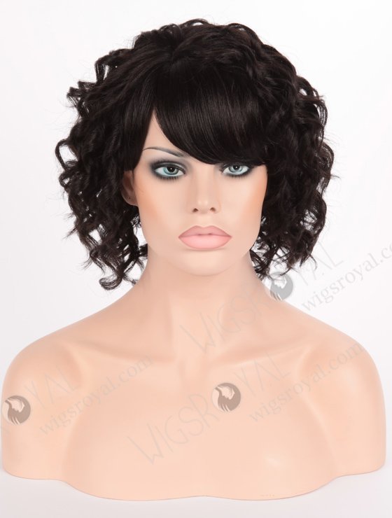 In Stock Normal Synthetic Wig Short Curly BOBBY-1B#-14850