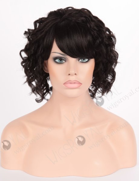 In Stock Normal Synthetic Wig Short Curly BOBBY-1B#