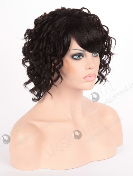In Stock Normal Synthetic Wig Short Curly BOBBY-1B#-14849