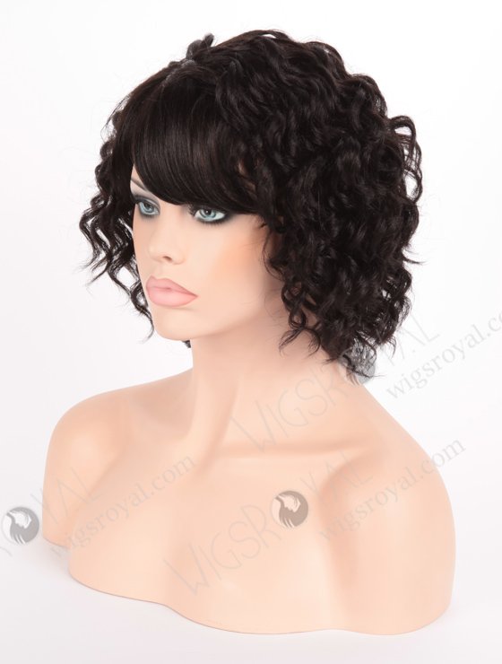In Stock Normal Synthetic Wig Short Curly BOBBY-1B#-14851