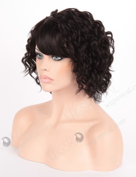 In Stock Normal Synthetic Wig Short Curly BOBBY-1B#