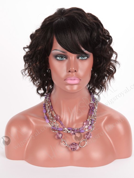 In Stock Normal Synthetic Wig Short Curly BOBBY-1BF30#-14856