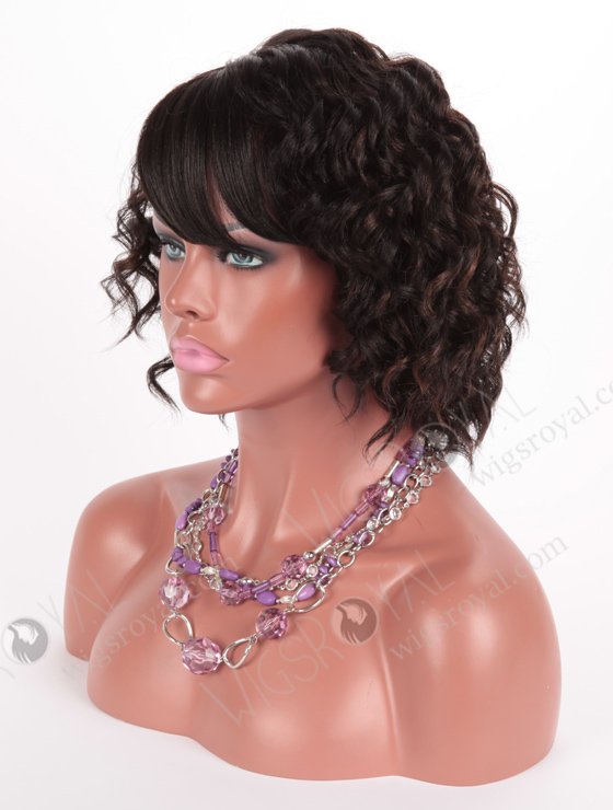 In Stock Normal Synthetic Wig Short Curly BOBBY-1BF30#-14855