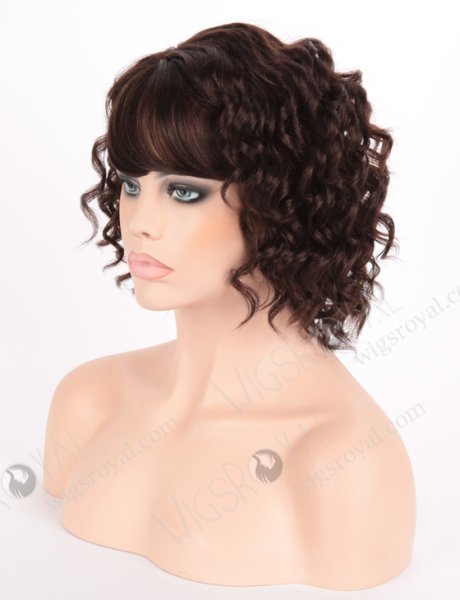 In Stock Normal Synthetic Wig Short Curly BOBBY-4#