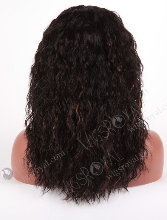 In Stock Normal Synthetic Wig Medium Wavy JODY-1BF30#-15604