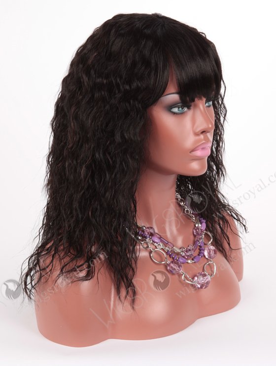 In Stock Normal Synthetic Wig Medium Wavy JODY-1BF33#-15608